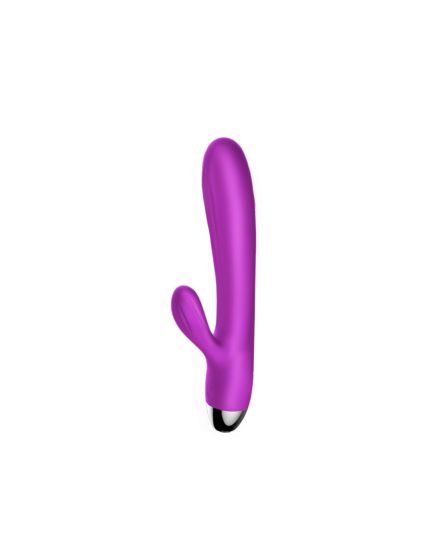 Silicone Vibrator and Pulsator wibrator wielofunkcyjny króliczek z opcją nagrzewania 1