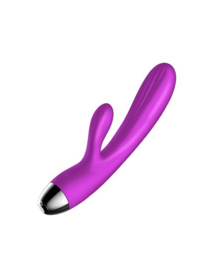 Silicone Vibrator and Pulsator wibrator wielofunkcyjny króliczek z opcją nagrzewania 2