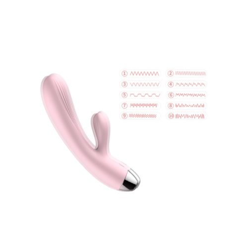 Silicone Vibrator wibrator wielofunkcyjny króliczek z opcją nagrzewania